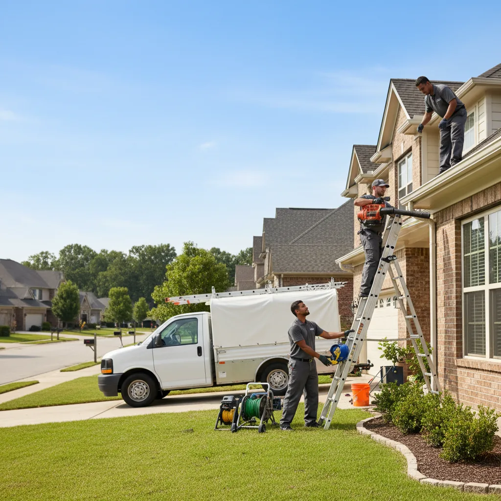 Home Gutter Service in Romulus, MI near me
